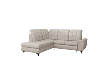 Widald Sovesofa med Chaiselong 3-personers - Beige - Møbler - Sofaer - Sovesofaer