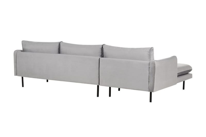 Woodal Hjørnesofa 4-personers - Grå/Sort - Møbler - Sofaer - Hjørnesofa