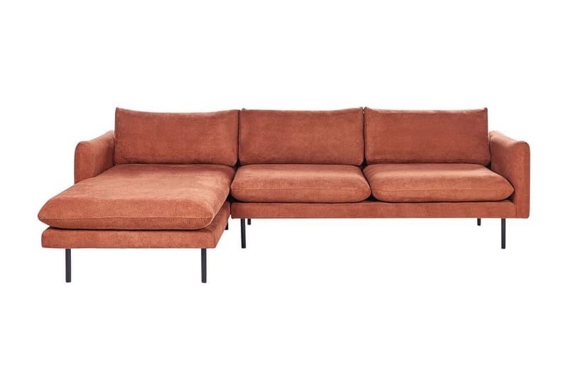 Woodal Hjørnesofa 4-personers - Brun/Sort - Møbler - Sofaer - Hjørnesofa
