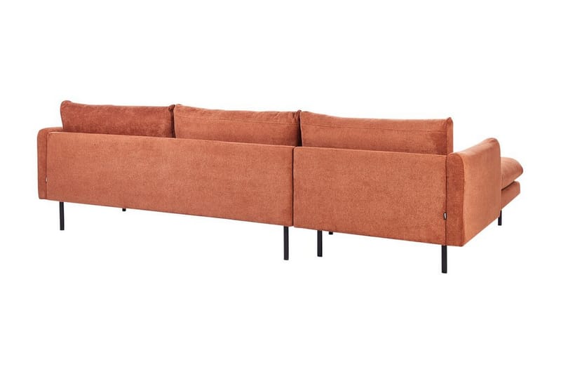 Woodal Hjørnesofa 4-personers - Brun/Sort - Møbler - Sofaer - Hjørnesofa