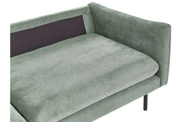 Woodal Sofa 3-personers - Grøn/Sort - Møbler - Sofaer - 3 personers sofa