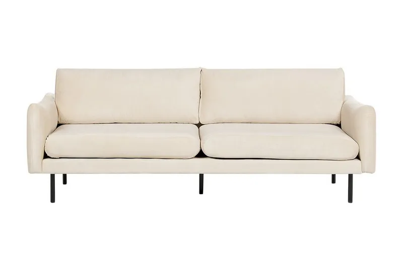 Woodal Sofa 3-personers, Beige/Sort
