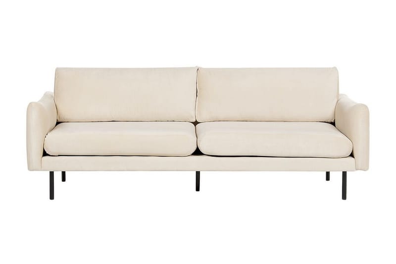 Woodal Sofa 3-personers, Beige/Sort