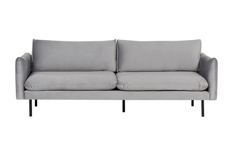 Woodal Sofa 3-personers, Grå/Sort