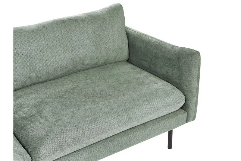 Woodal Sofa 3-personers - Grøn/Sort - Møbler - Sofaer - 3 personers sofa