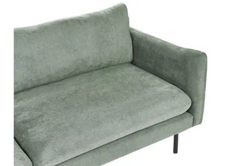 Woodal Sofa 3-personers - Grøn/Sort - Møbler - Sofaer - 3 personers sofa