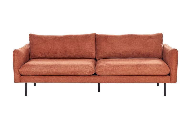 Woodal Sofa 3-personers - Brun/Sort - Møbler - Sofaer - 3 personers sofa