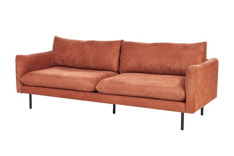 Woodal Sofa 3-personers - Brun/Sort - Møbler - Sofaer - 3 personers sofa