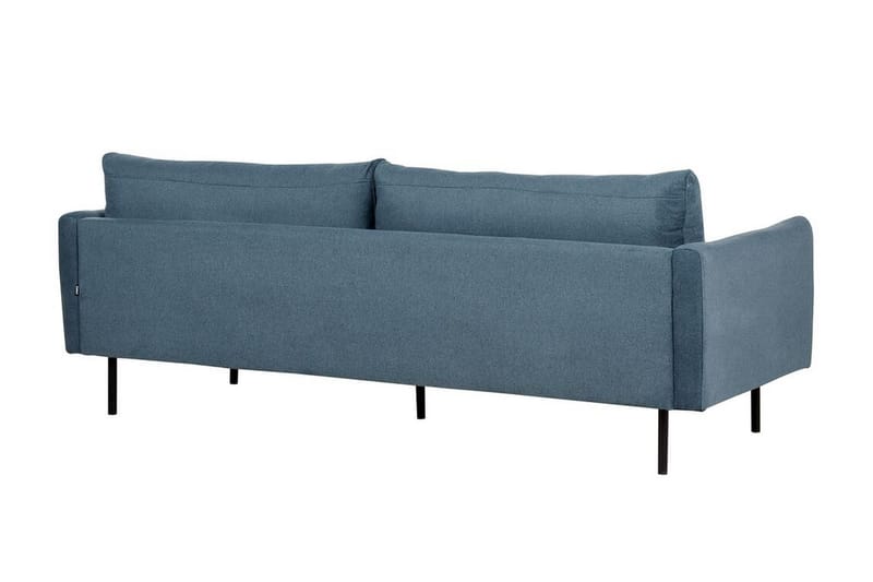 Woodal Sofa 3-personers - Blå/Sort - Møbler - Sofaer - 3 personers sofa