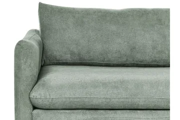 Woodal Sofa 3-personers - Grøn/Sort - Møbler - Sofaer - 3 personers sofa