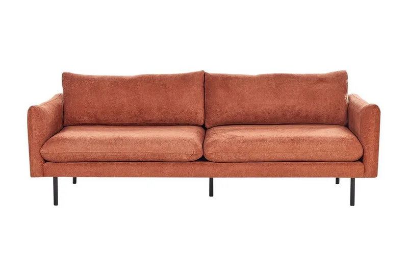 Woodal Sofa 3-personers, Brun/Sort