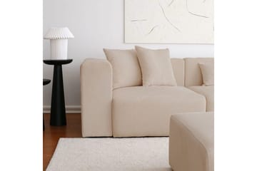 Yolo Sofa med Divan 6-sits - Beige - Møbler - Sofaer - Sofa med chaiselong