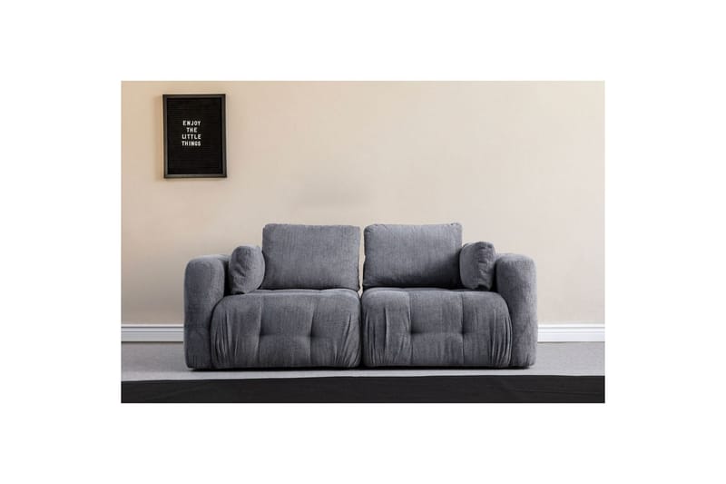 Yvara Sofa 2-sits - Grå - Møbler - Sofaer - 2 personers sofa