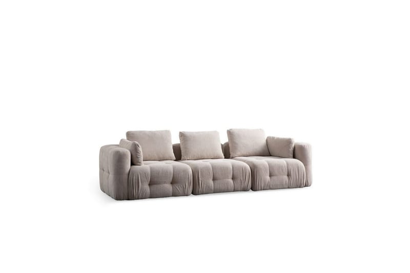 Yvara Sofa 3-sits - Beige - Møbler - Sofaer - 3 personers sofa