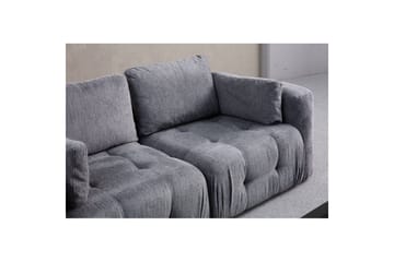 Yvara Sofa 3-sits - Grå - Møbler - Sofaer - Modulsofaer - Komplet modulsofa