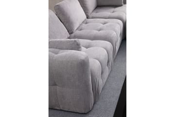 Yvara Sofa 3-sits - Grå - Møbler - Sofaer - Modulsofaer - Komplet modulsofa