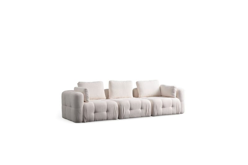 Yvara Sofa 3-sits - Hvid - Møbler - Sofaer - 3 personers sofa