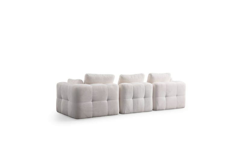 Yvara Sofa 3-sits - Hvid - Møbler - Sofaer - 3 personers sofa