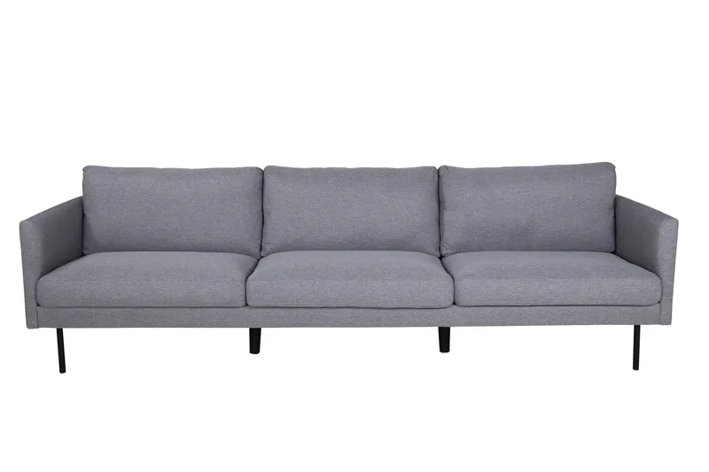 Zoom 3-personers Sofa, Grå