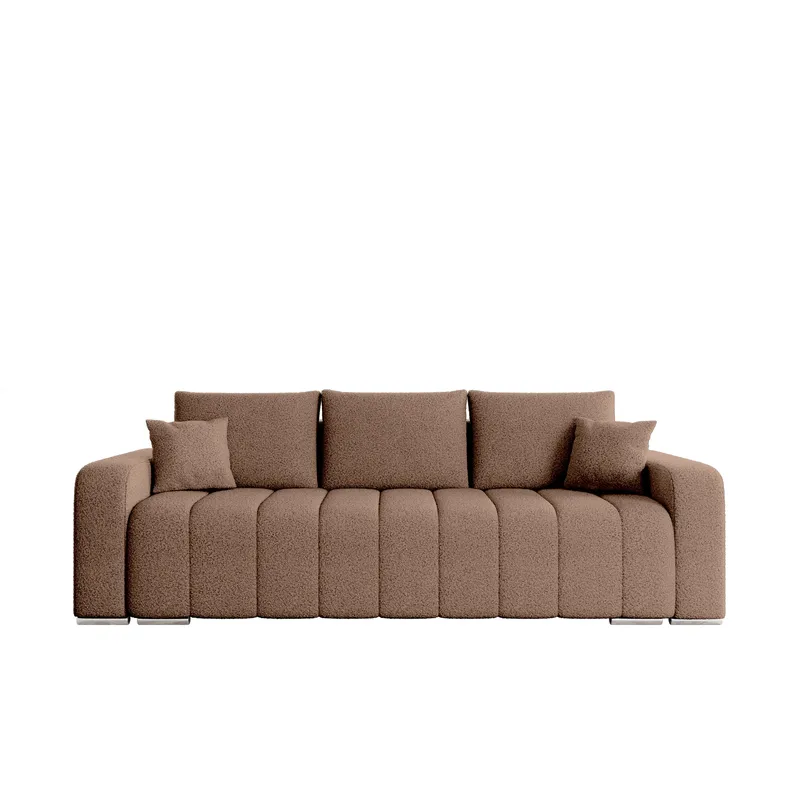 Zulueta 3-personers sovesofa - brun - Møbler - Sofaer - Sovesofaer