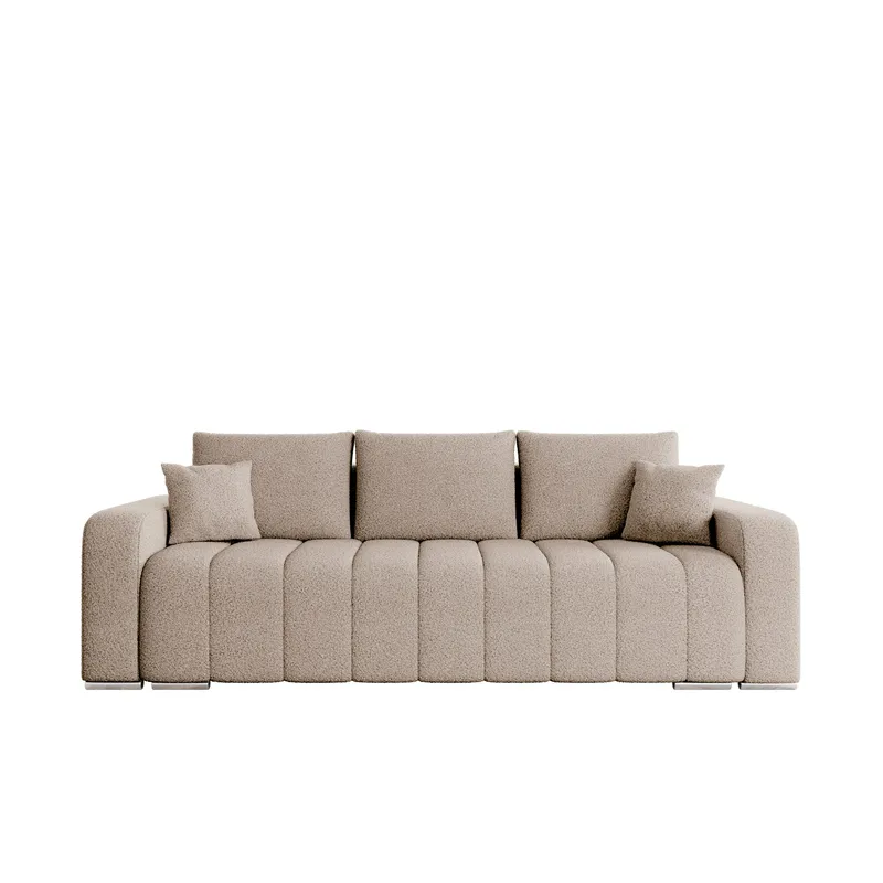 Zulueta 3-personers sovesofa, beige