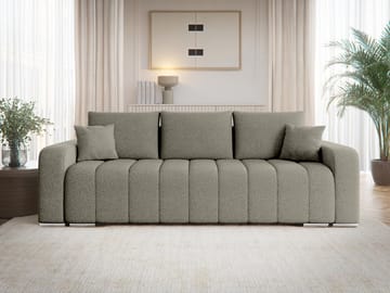 Zulueta 3-personers sovesofa - grå - Møbler - Sofaer - Sovesofaer