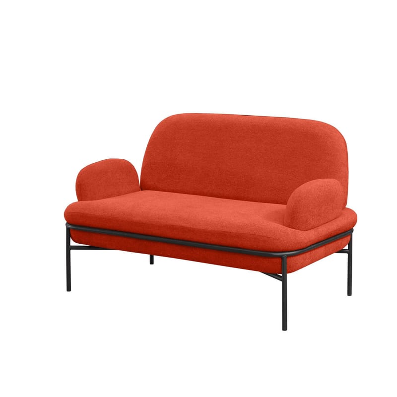 Zyricus 2-personers sofa Teddy - Tegl rød - Møbler - Sofaer - 2 personers sofa