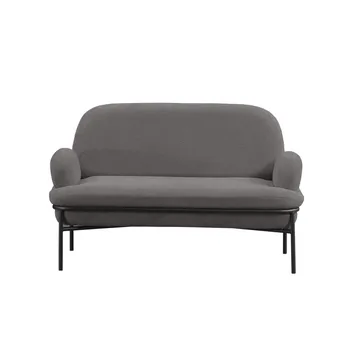 Zyricus 2-personers sofa Teddy - Grå - Møbler - Sofaer - 2 personers sofa
