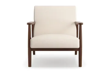 Ängsbro lænestol i stof - Beige - Møbler - Stole & lænestole - Lænestole