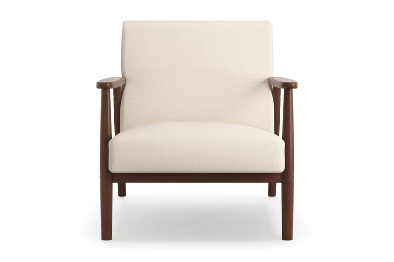 Ängsbro lænestol i stof - Beige - Møbler - Stole & lænestole - Lænestole