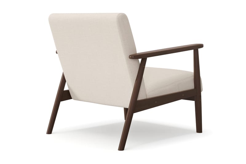 Ängsbro lænestol i stof - Beige - Møbler - Stole & lænestole - Lænestole