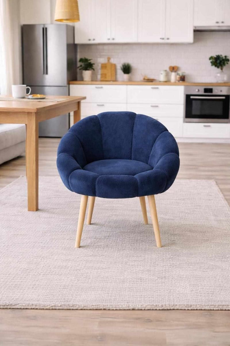 Øreklapstol Atelier Del Sofa Papatya (70 x 110 x 70 cm) Antracit - Møbler - Stole & lænestole - Lænestole