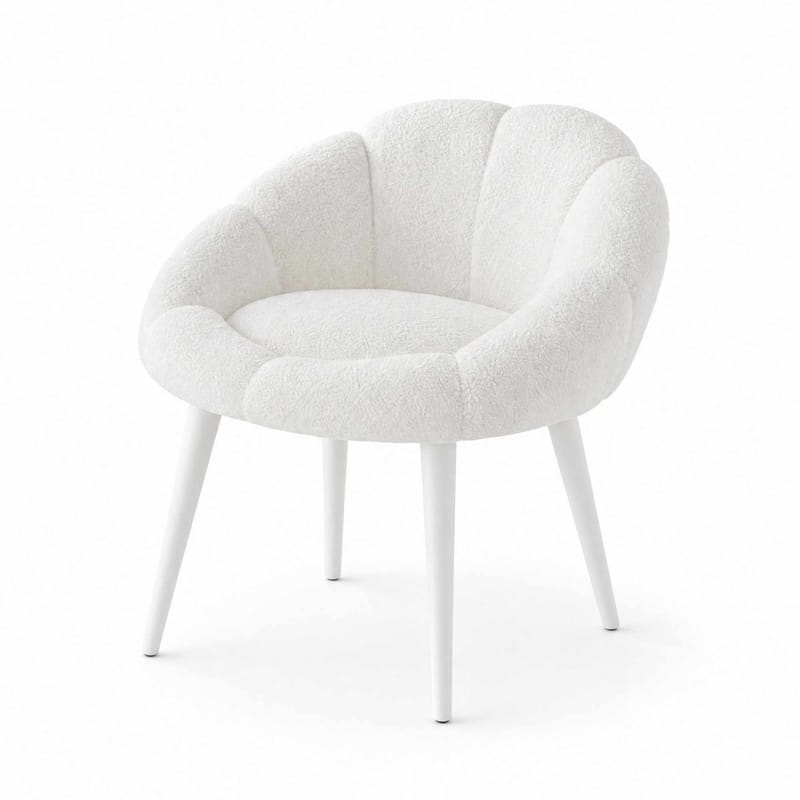 Øreklapstol Atelier Del Sofa Papatya (70 x 110 x 70 cm) Hvid, undefined