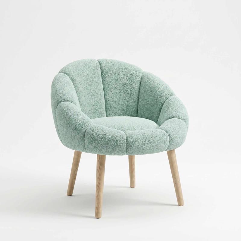 Øreklapstol Atelier Del Sofa Papatya (70 x 110 x 70 cm) Grøn, undefined