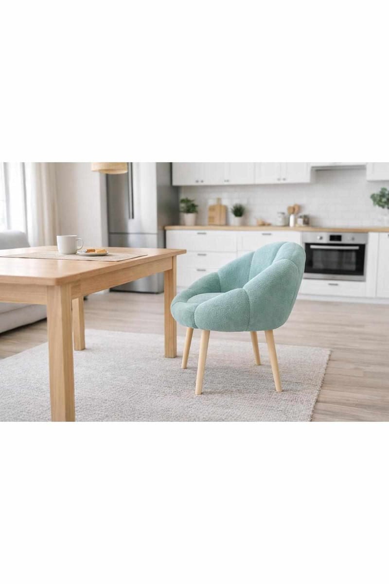 Øreklapstol Atelier Del Sofa Papatya (70 x 110 x 70 cm) Grøn - Møbler - Stole & lænestole - Lænestole