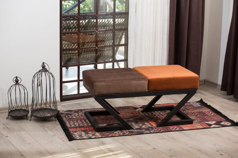 Bosona Puf 90 cm - Brun - Møbler - Stole & lænestole - Taburet & skammel