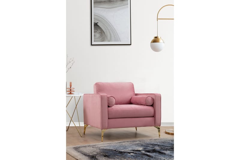 Mirrilnesh Lenestol - Rosa - Møbler - Stole & lænestole - Lænestole