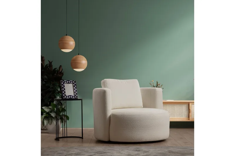 Azoula Lænestol - Beige - Møbler - Stole & lænestole - Lænestole