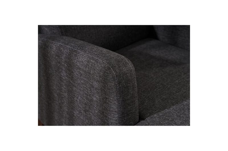 1-sædet sofa Iroulport Antracit - Antracit - Møbler - Stole & lænestole - Lænestole