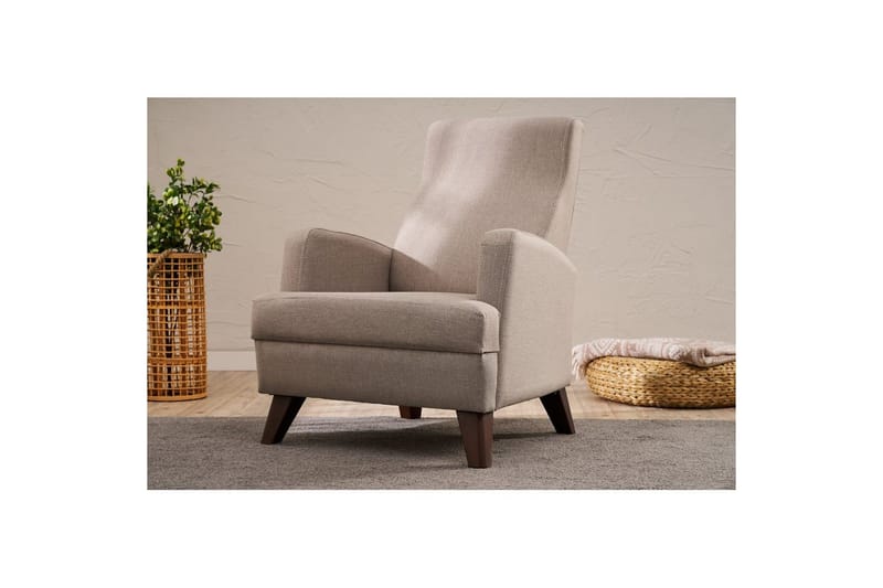 1-sædet sofa Iroulport Beige - Beige - Møbler - Stole & lænestole - Lænestole