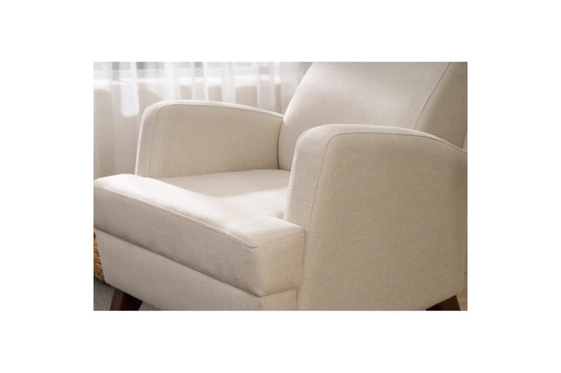 1-sædet sofa Iroulport Creme - Creme - Møbler - Stole & lænestole - Lænestole