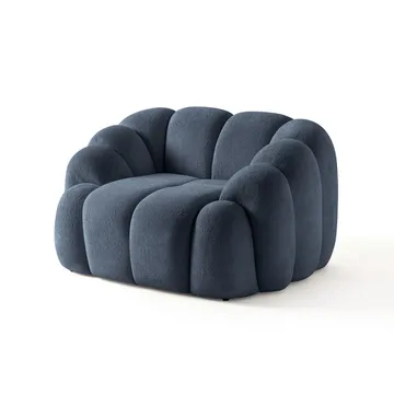 1-Seat Sofa Atelier Del Sofa Marineblå