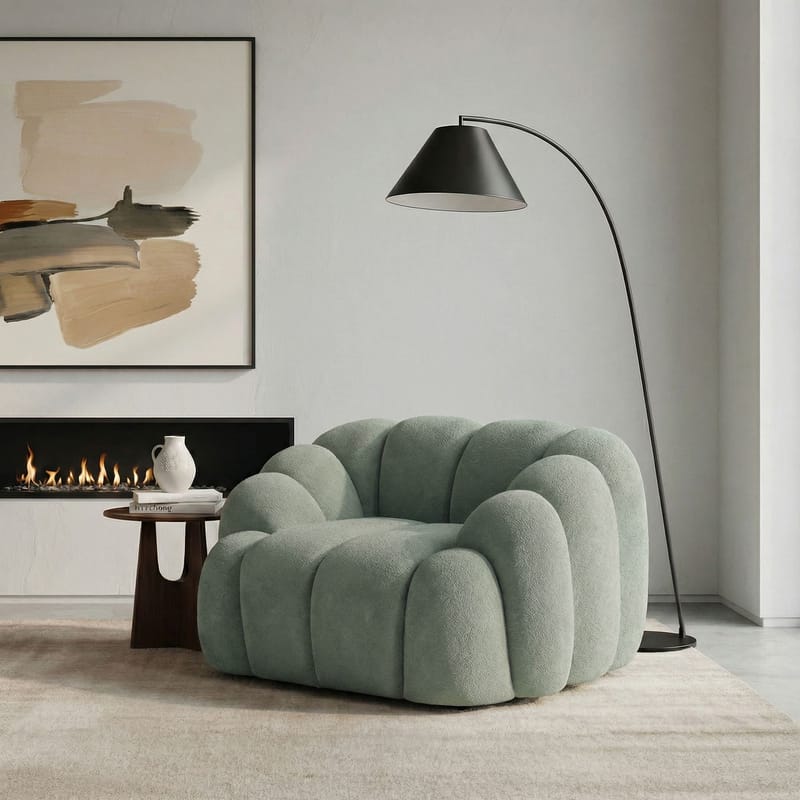 1-Seat Sofa Atelier Del Sofa Turkis - Møbler - Stole & lænestole - Lænestole