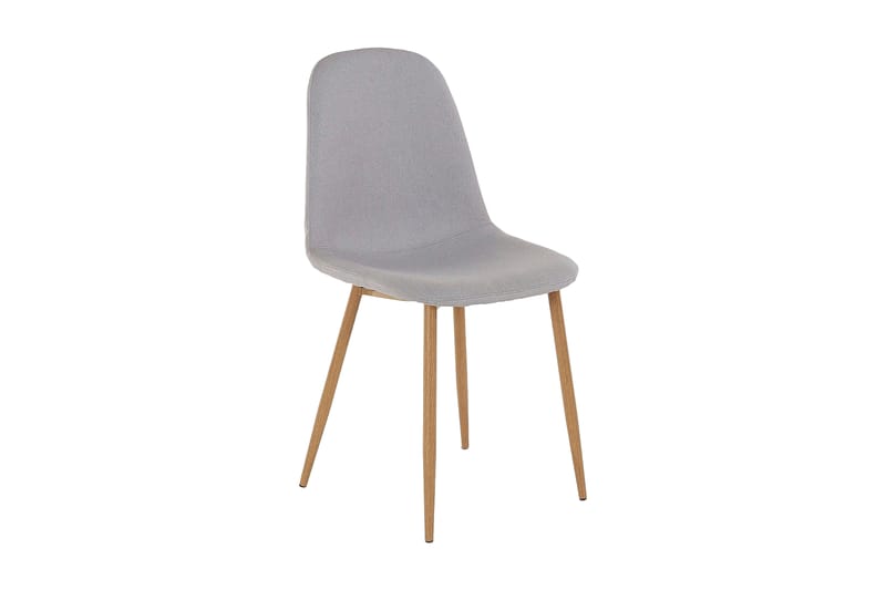 Abia spisebordsstol 4 stk. - lysegrå - Spisebordsstole & køkkenstole