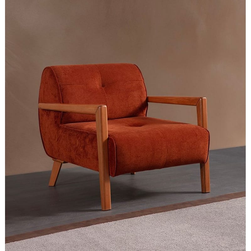 Adesis Lænestol - Orange - Møbler - Stole & lænestole - Lænestole