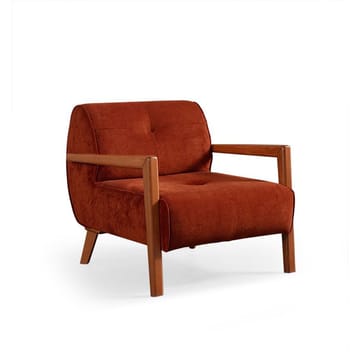 Adesis Lænestol - Orange - Møbler - Stole & lænestole - Lænestole