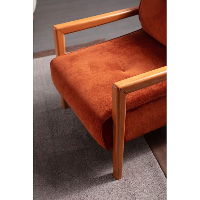 Adesis Lænestol - Orange - Møbler - Stole & lænestole - Lænestole
