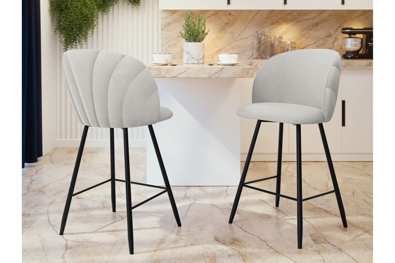 Aikka Barstol 105 cm - Hvid - Møbler - Stole & lænestole - Barstole