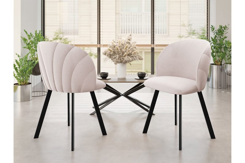Akitomo Spisestuestol - Rosa - Møbler - Stole & lænestole - Spisebordsstole & køkkenstole