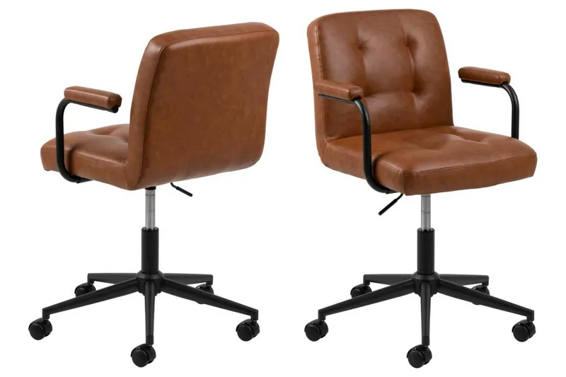 Albrightville Kontorstol, Brun